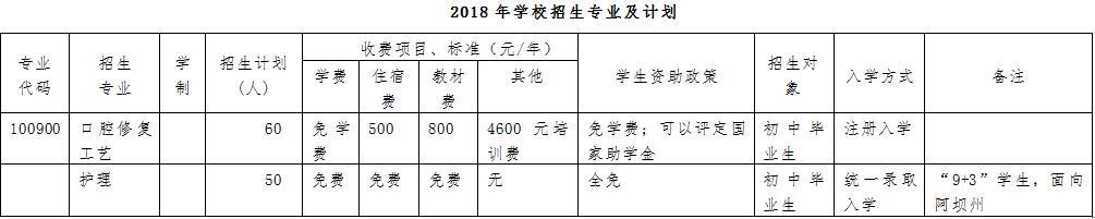 關于四川護理職業(yè)學院學費的信息